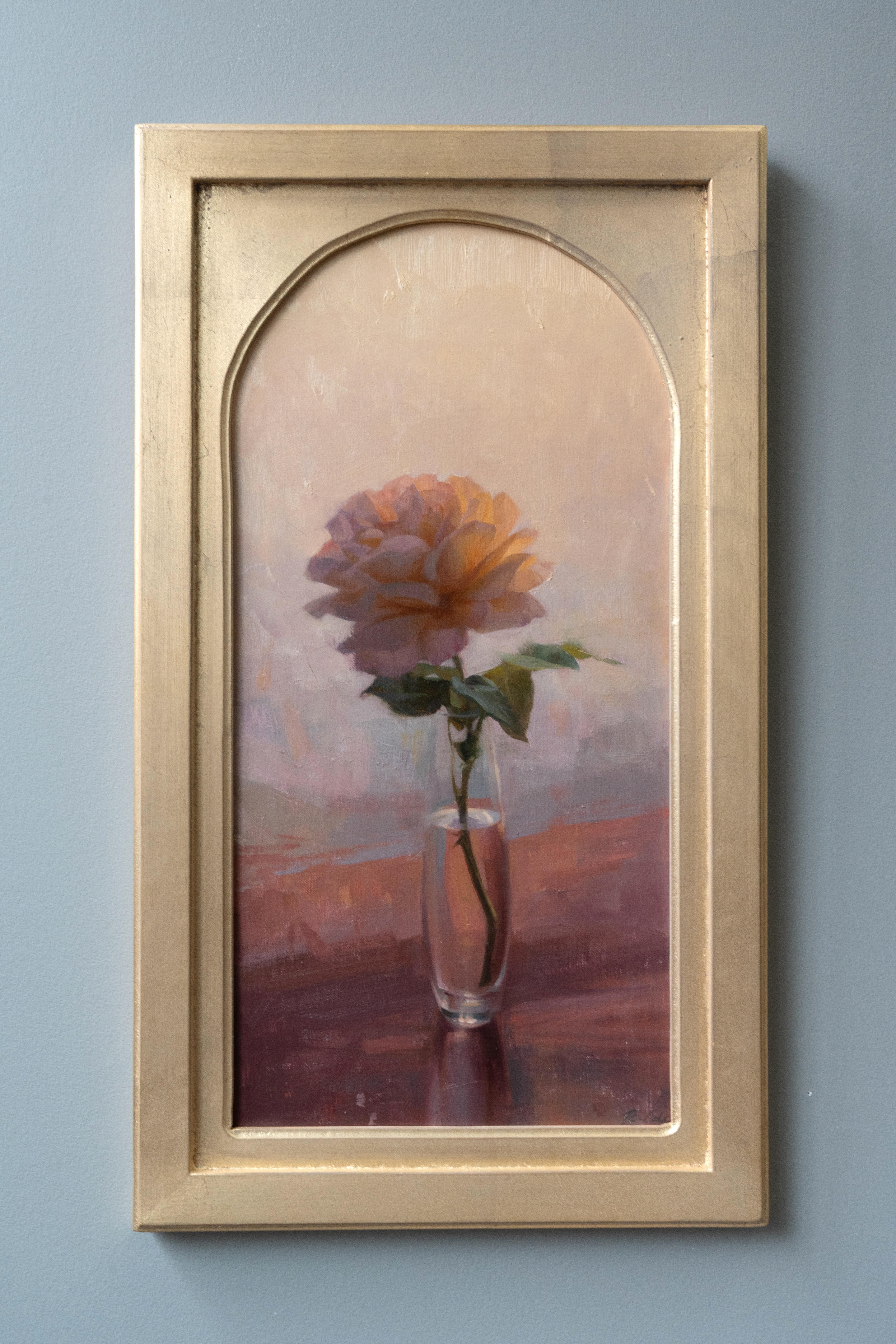 Sempre in fiore, 20 x 10, Natura morta, Pittura a olio - Painting di Robin Cole
