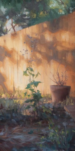 "Forgotten Corner in Sonoma" by Robin Cole, Original Oil Painting on Panel
