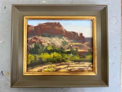 "Pittura ad olio "Ghost Ranch