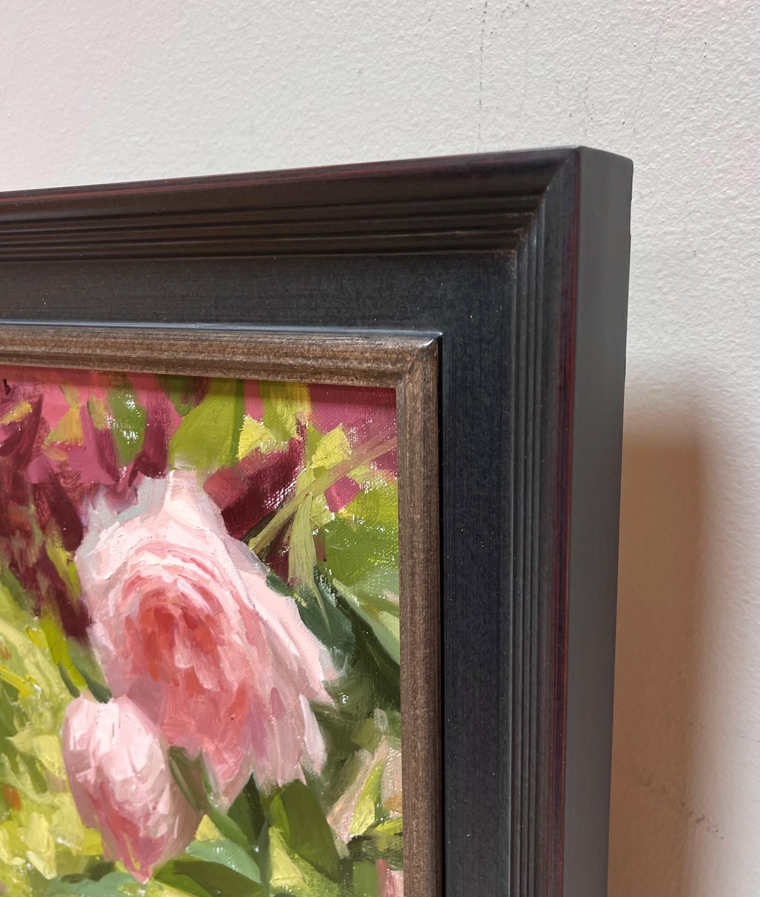 how to paint peonies in oil
