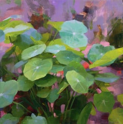 "Nasturtiums II" Oil Painting