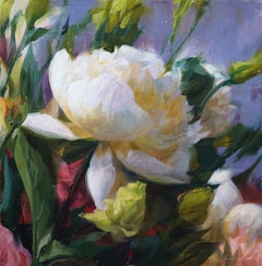 "Peony III" Oil Painting