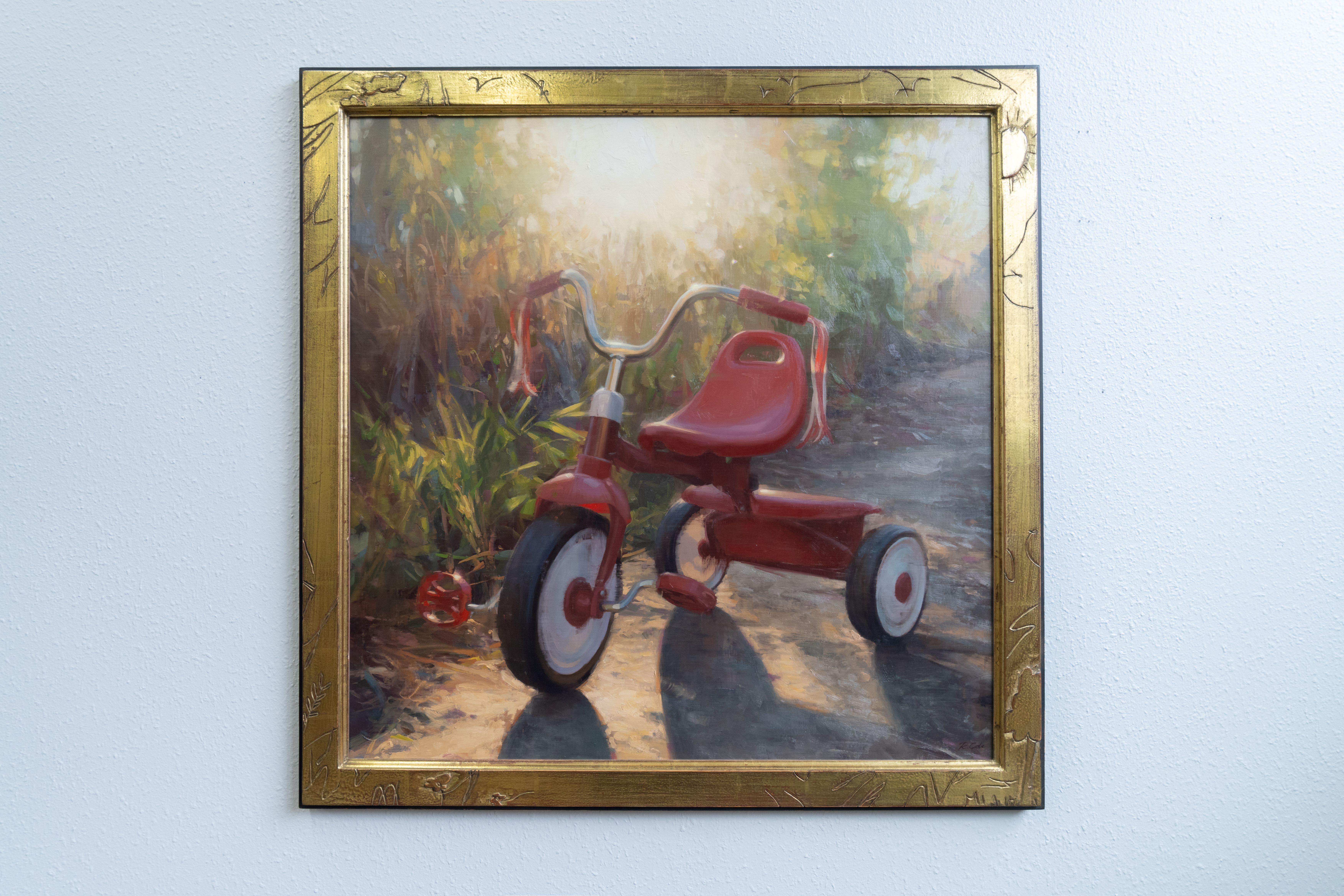 Recuerda Cuándo, 30 x 30, Paisaje, Pintura al óleo - Painting de Robin Cole