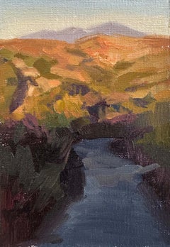 "SoCal Trail Study" Oil Painting