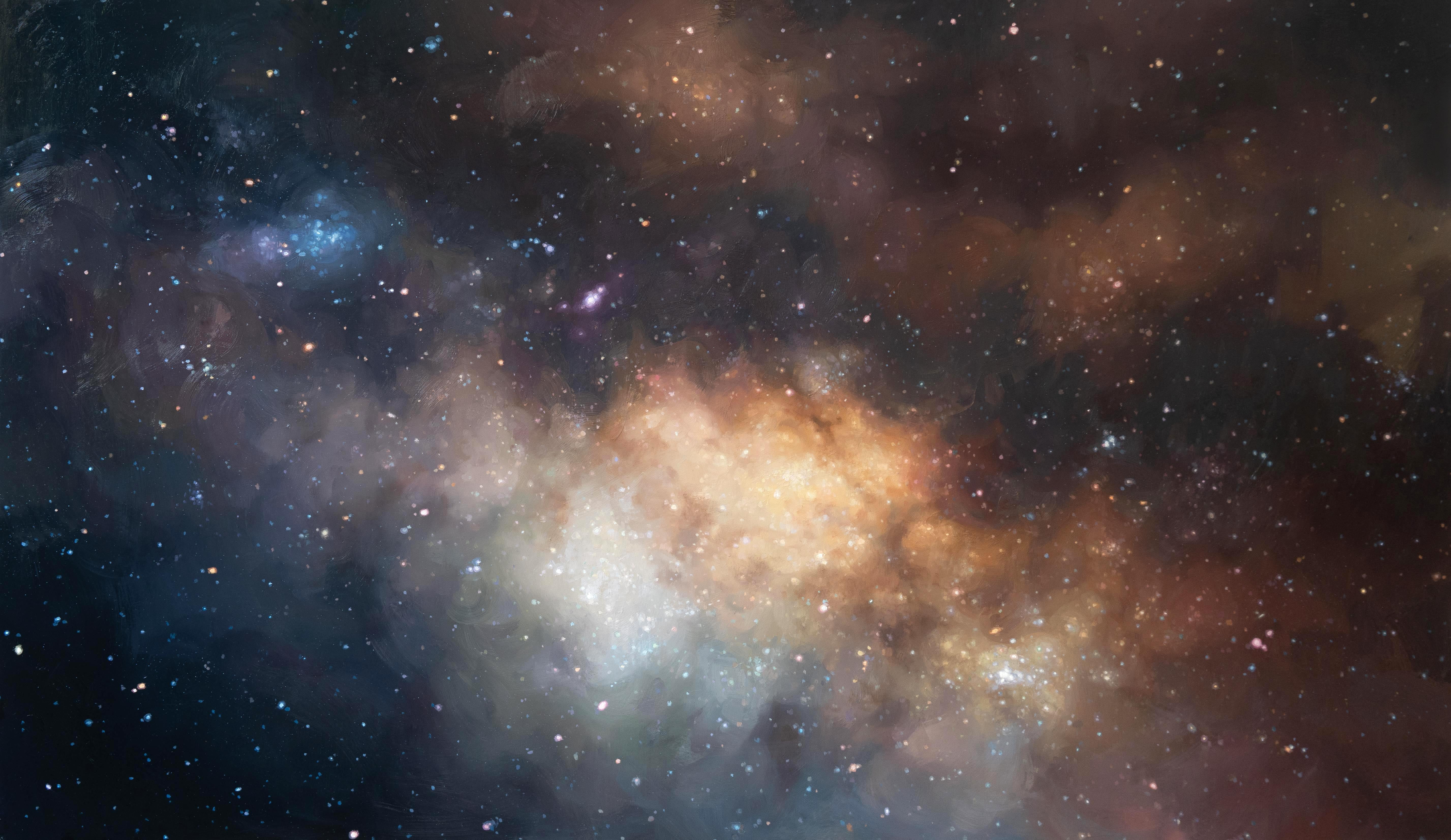 Robin Cole Landscape Painting - Stardust, 23 x 41, Landscape, Oil Painting