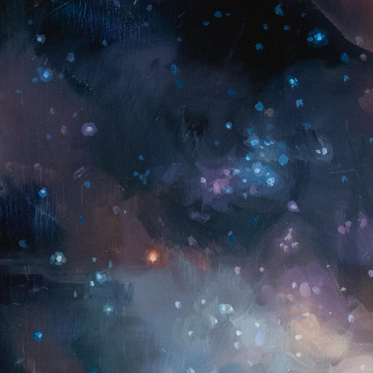 Estudio (Polvo de estrellas), 7 x 12, Paisaje, Pintura al óleo - Painting Realista de Robin Cole