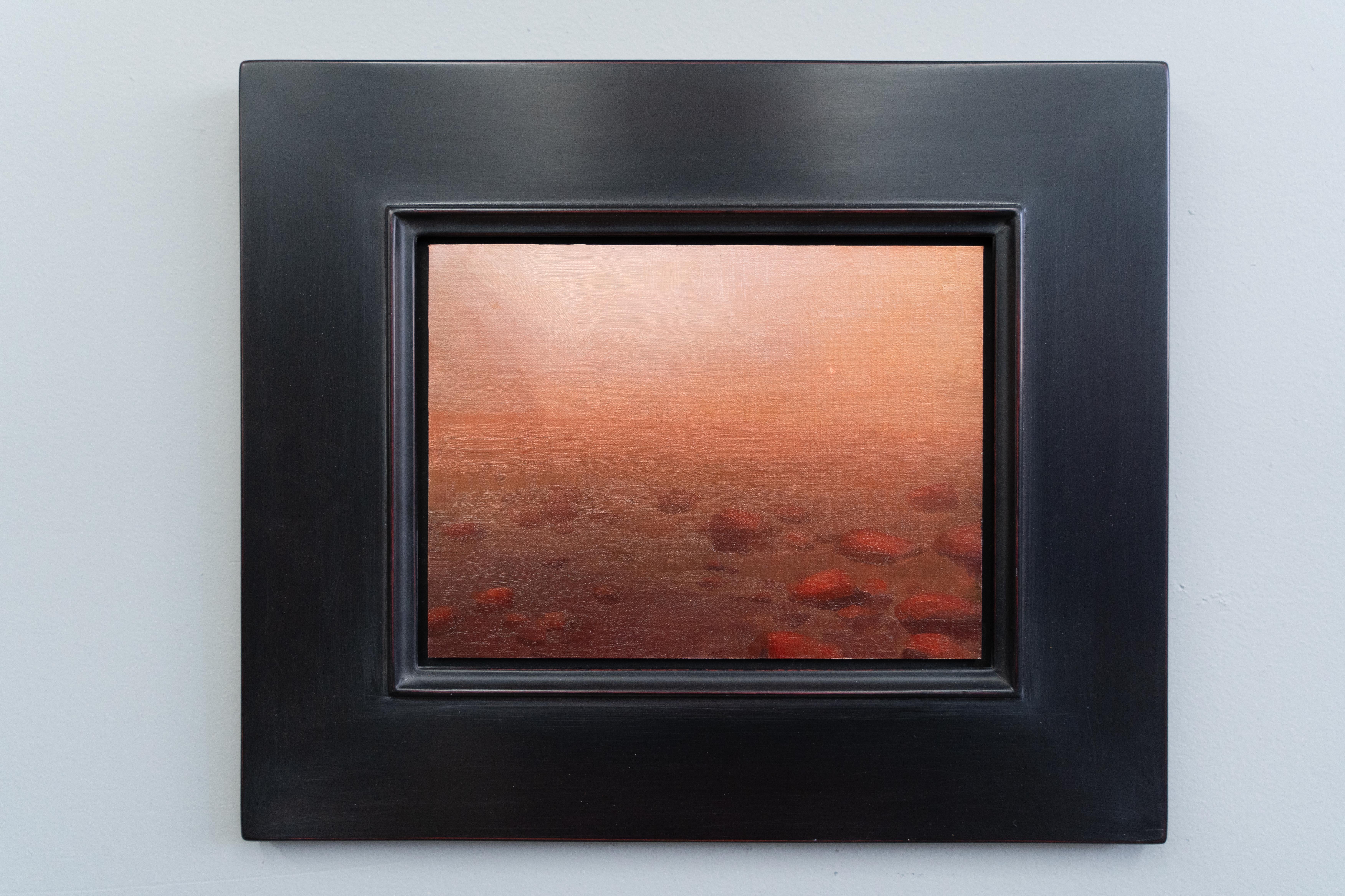 Estudio (Terra Incognita), 6 x 8, Paisaje, Pintura al óleo - Painting de Robin Cole