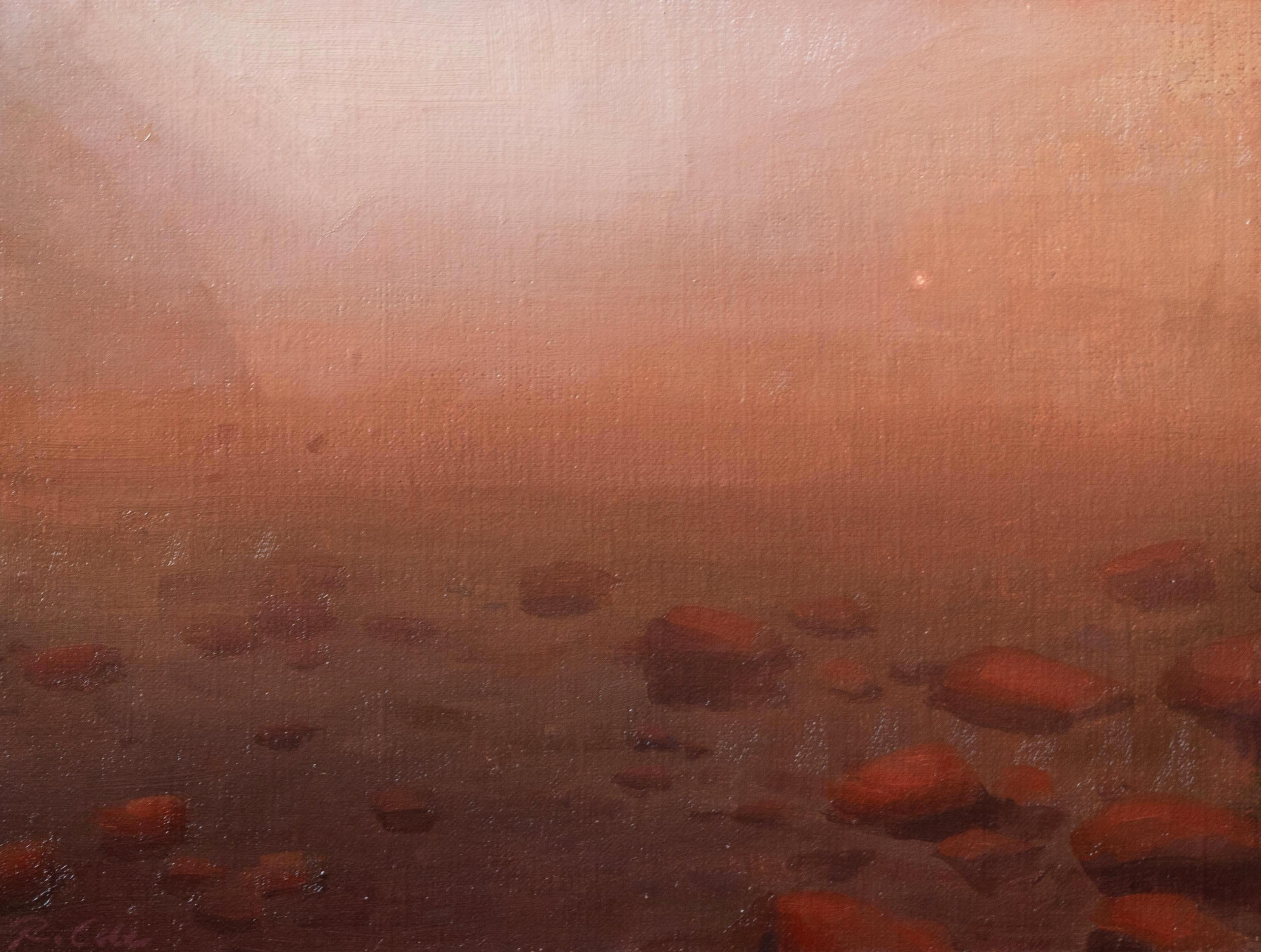 Landscape Painting de Robin Cole - Estudio (Terra Incognita), 6 x 8, Paisaje, Pintura al óleo
