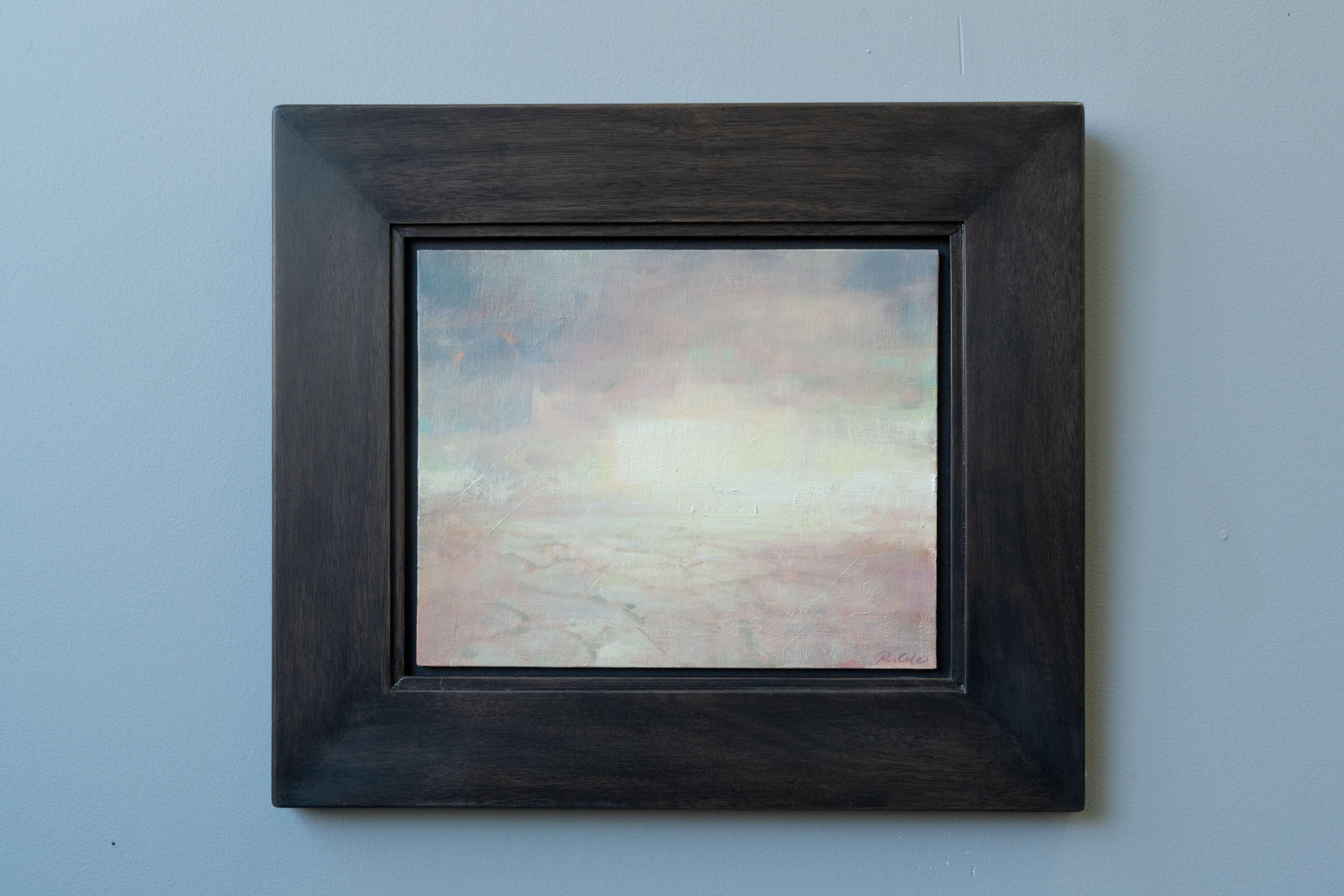Étude (L'espace entre les deux), 8 x 10, paysage, peinture à l'huile - Painting de Robin Cole