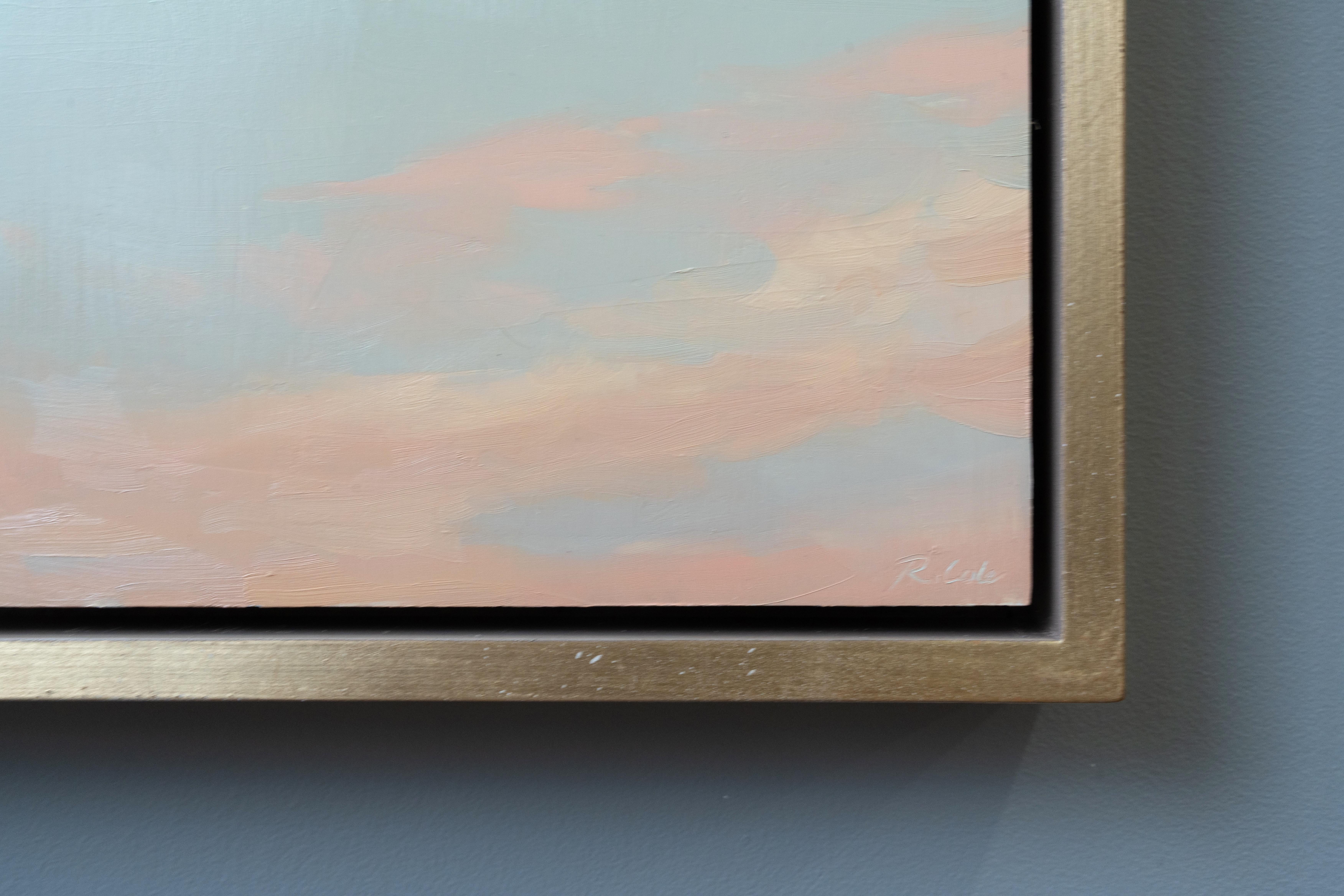 La stessa luna, 20 x 13, Paesaggio, Pittura a olio 1