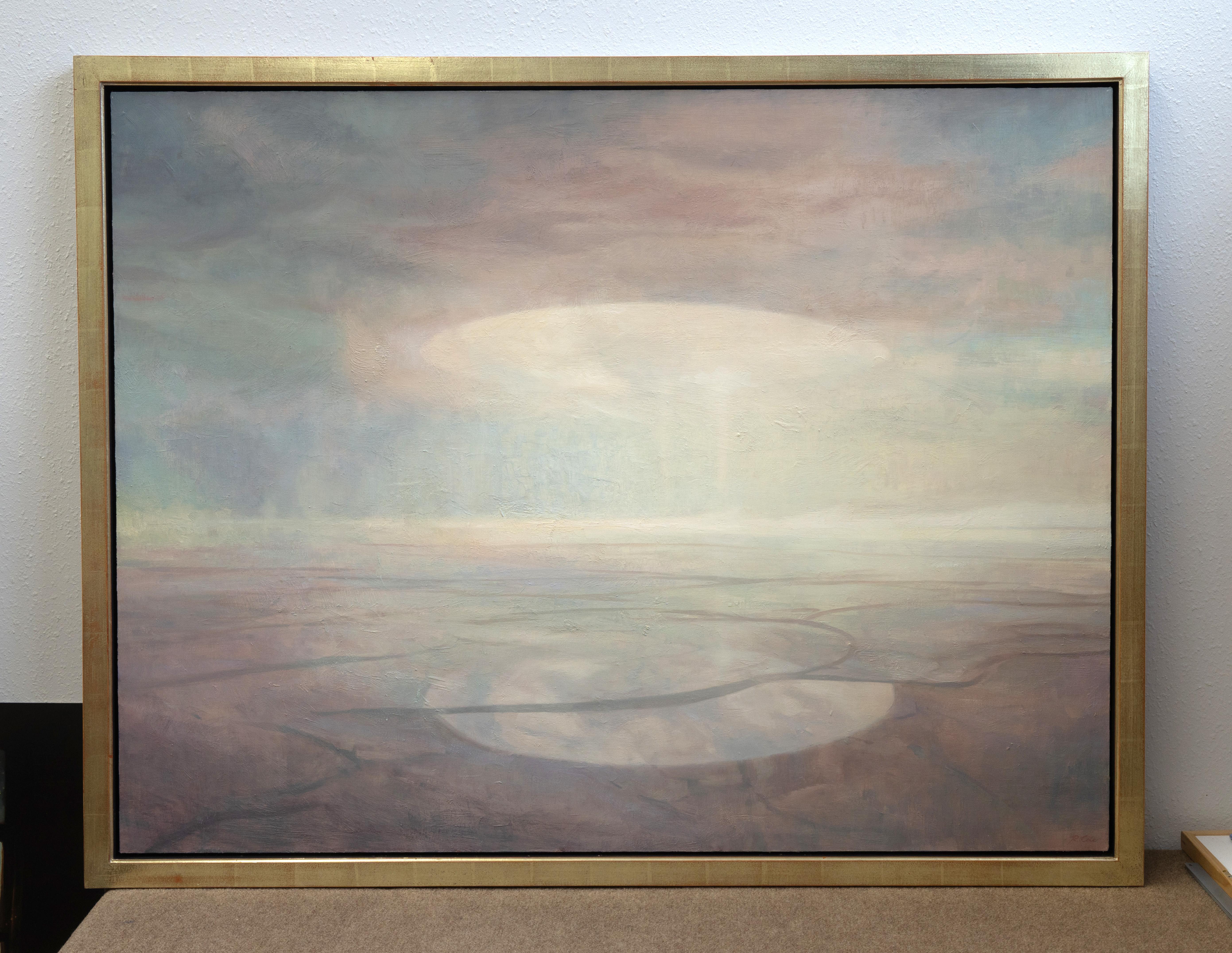El Espacio Entre, 40 x 52, Paisaje, Pintura al óleo - Painting Realista de Robin Cole