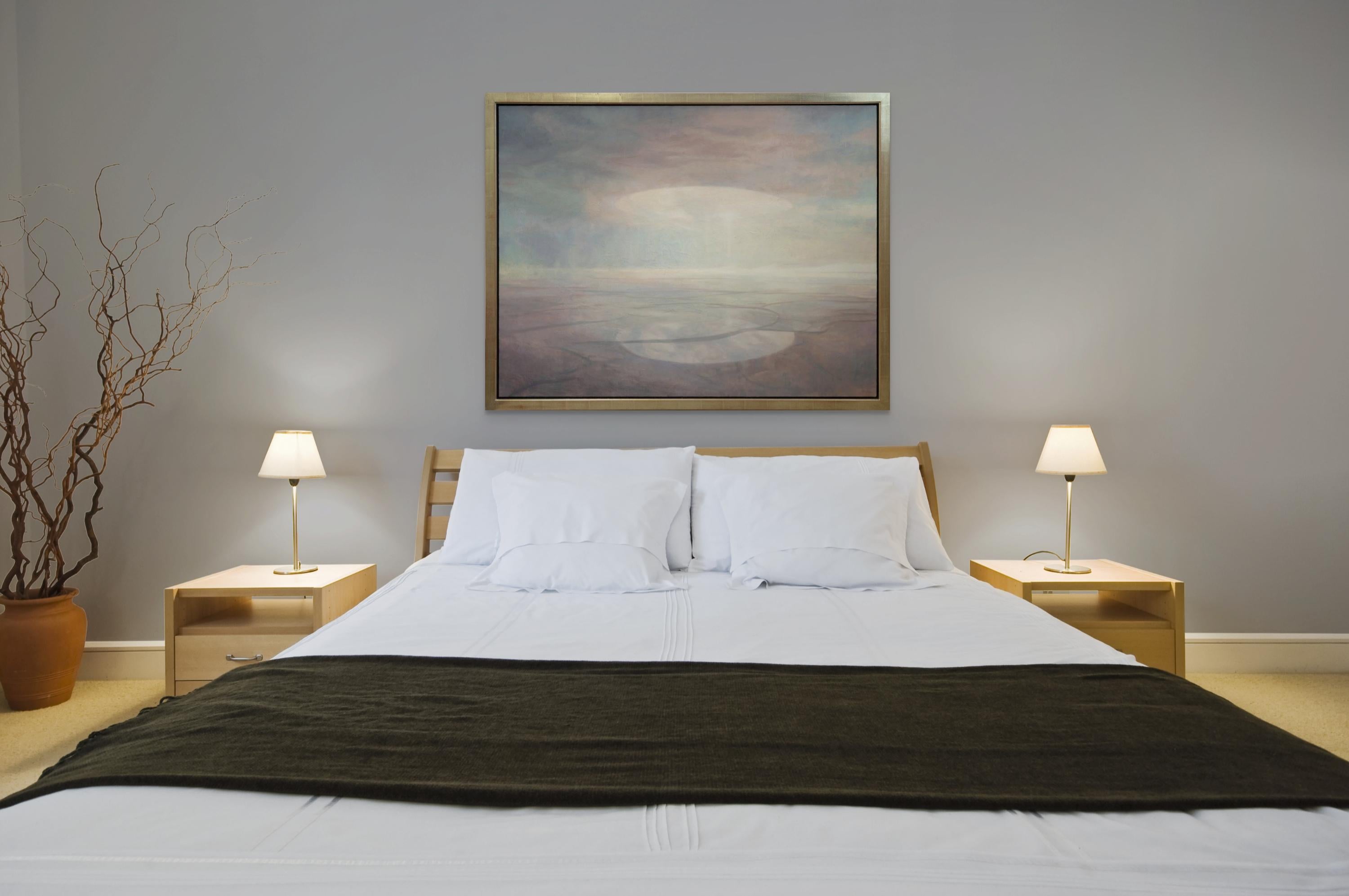 El Espacio Entre, 40 x 52, Paisaje, Pintura al óleo en venta 1
