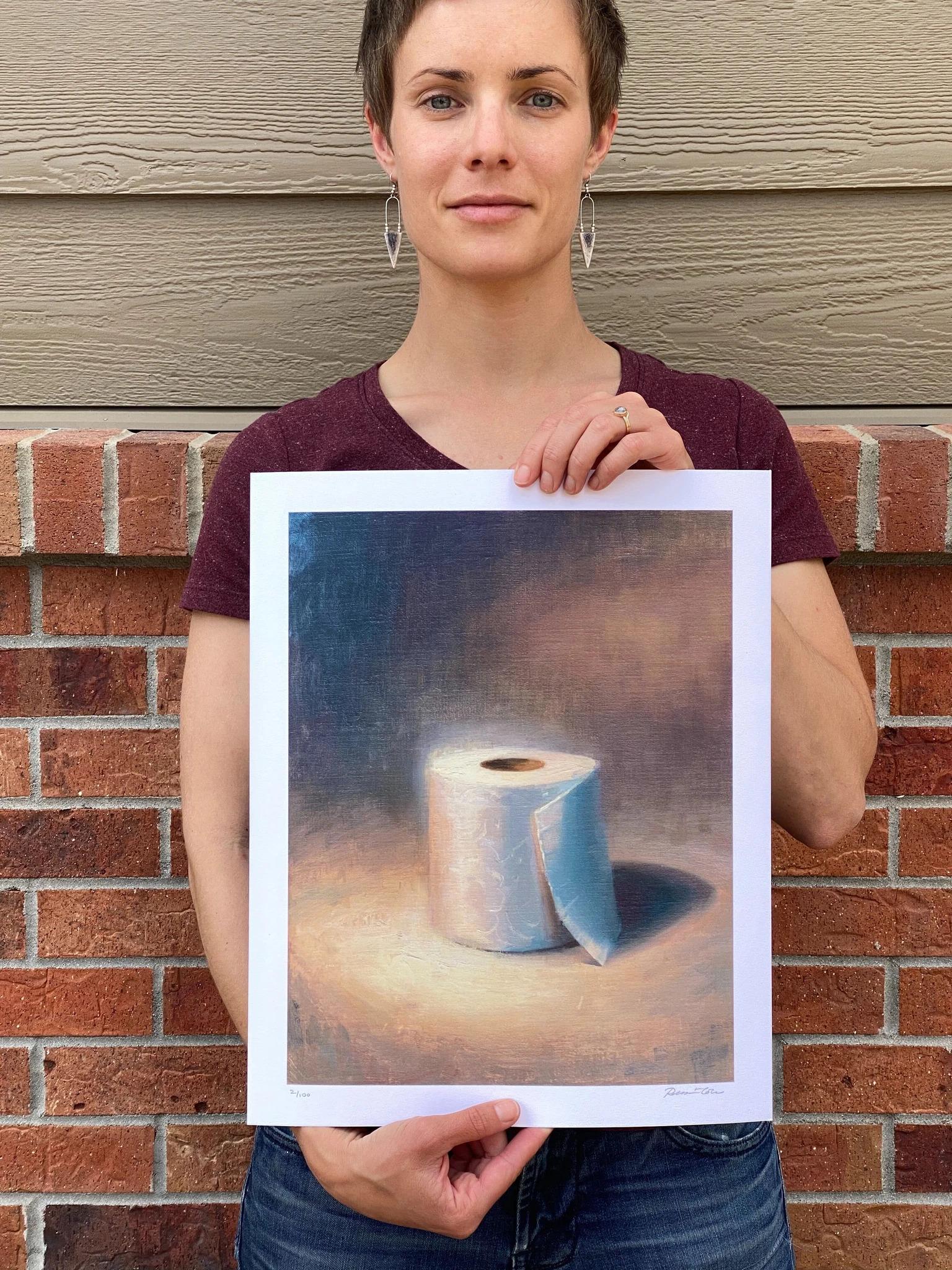 Kunst in der Zeit von Corona II., Druck in limitierter Auflage (Realismus), Print, von Robin Cole