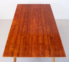 Robin Day Cherry Dining Table by Hille, 1950s
