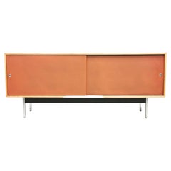Robin Day for Hille Mid Century Oak & Leather Sideboard