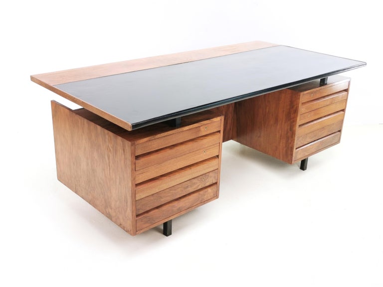 Robin Day for Hille Rosewood Executive Desk, Mid Century 6