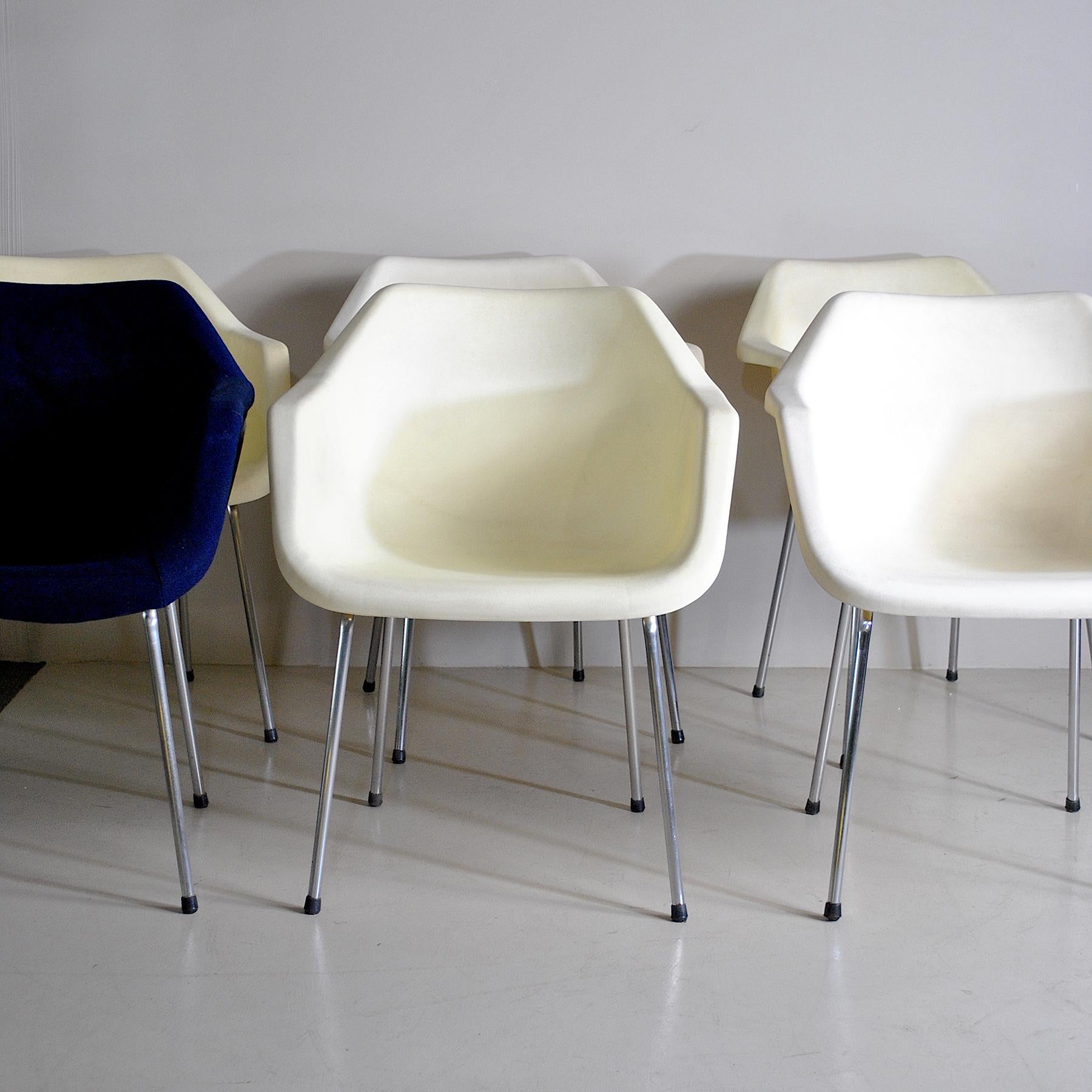 Robin Day for Hille Set Chairs, 1970s In Good Condition In bari, IT