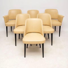Robin Day for Hille Stamford Dining Suite in Leather & Wood