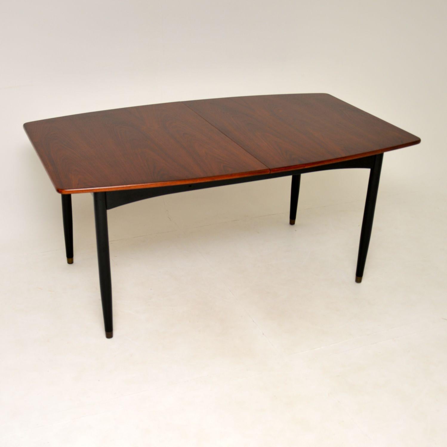 Mid-Century Modern Robin Day for Hille Stamford Dining Suite in Leather & Wood