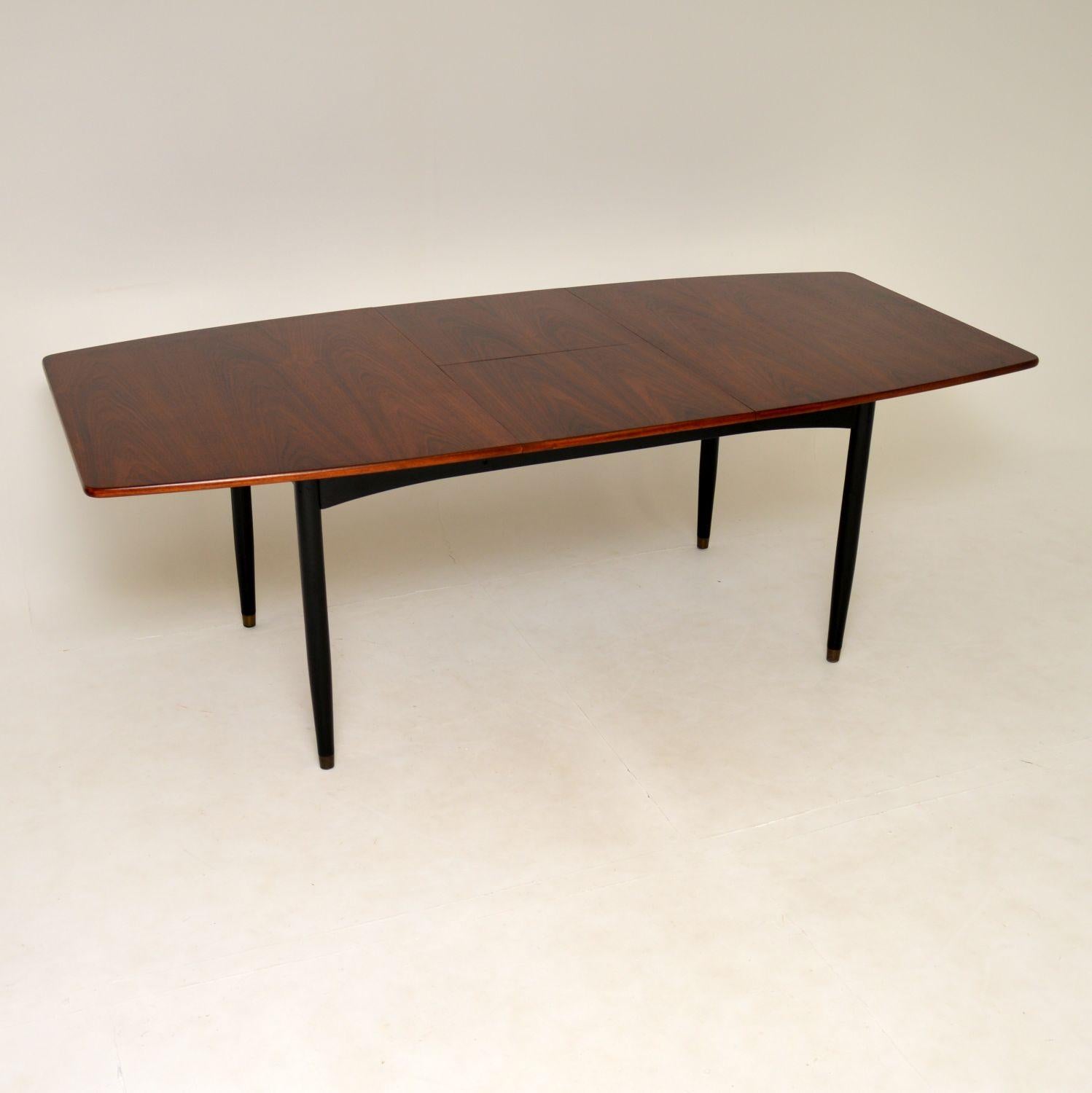 Danish Robin Day for Hille Stamford Dining Suite in Leather & Wood