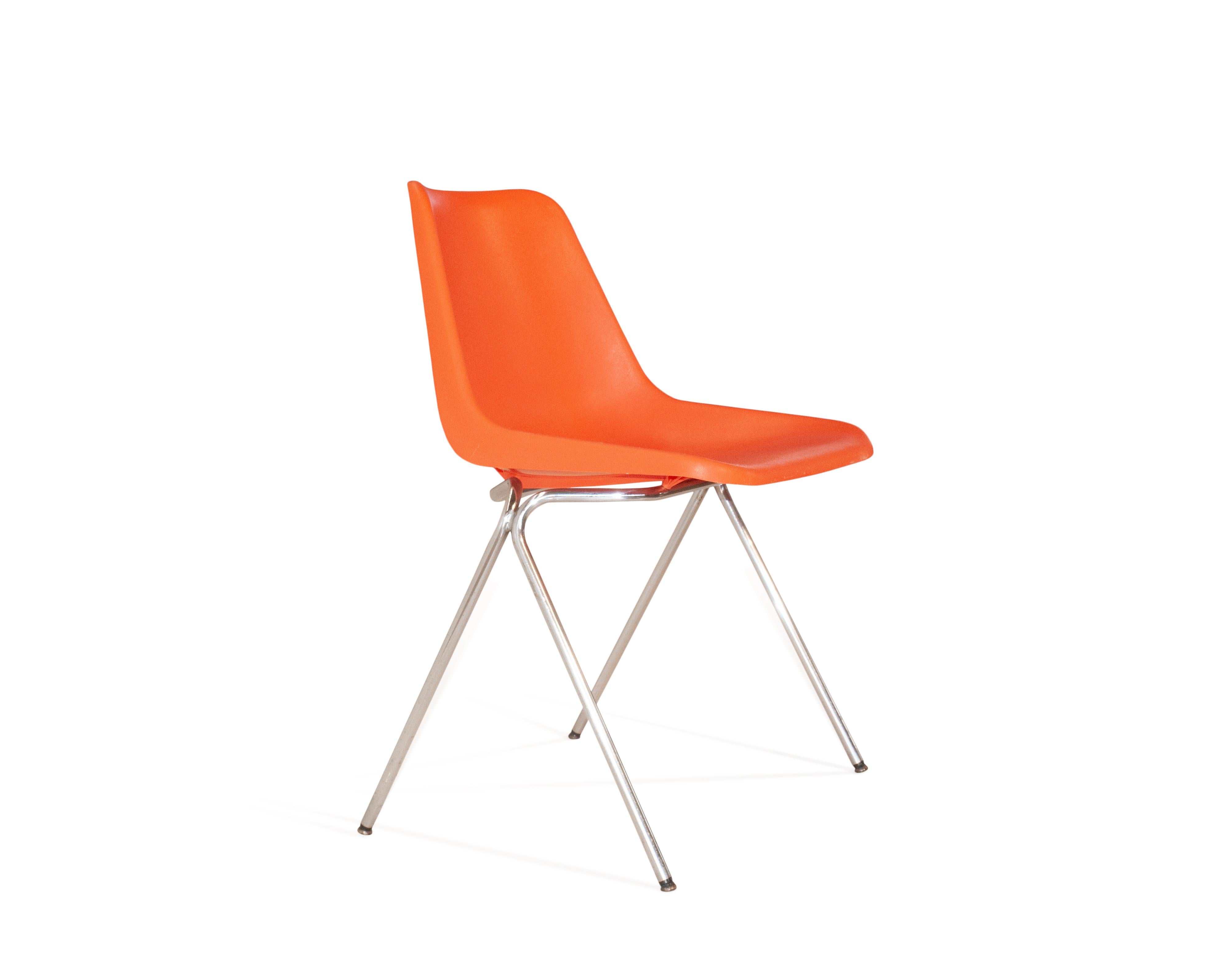 Mid-Century Modern Robin Day - HILLE Chair by L´atelier, Brazil, 1970s - very rare For Sale