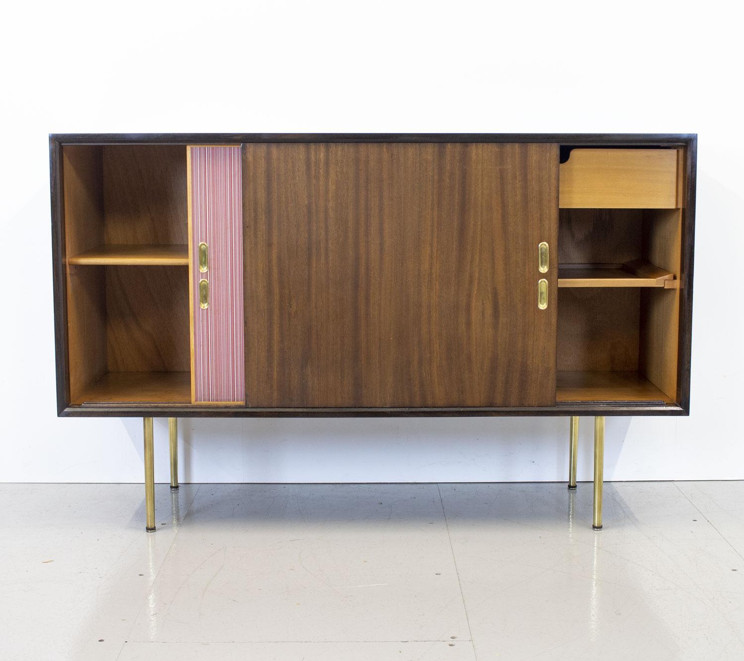 British Robin Day Utility Sideboard by Heals, 1950s 