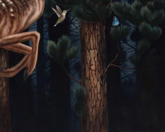"Lord of the Wild Things" (2025) Original Surrealist Still-Life, Oil Painting