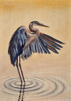 "Open Wing" Oil Painting by Robin Hextrum
