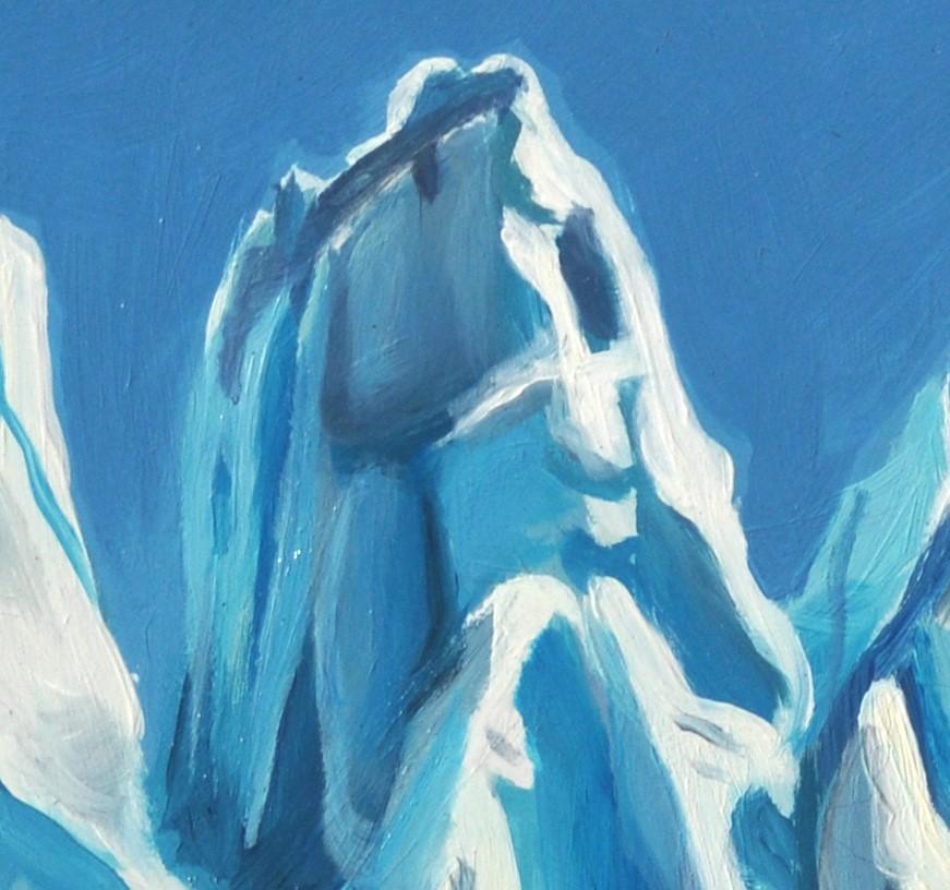 „Peaks of Ice“ Ölgemälde von Robin Hextrum im Angebot 2