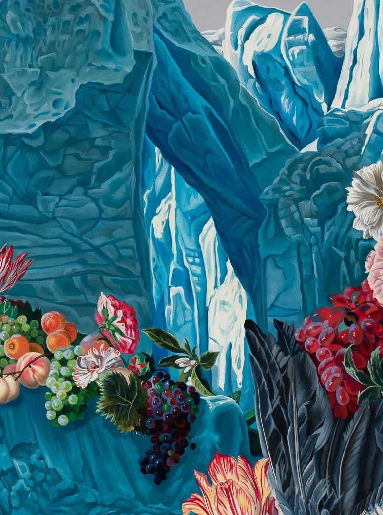 „Resting Place“ Ölgemälde (Surrealismus), Painting, von Robin Hextrum