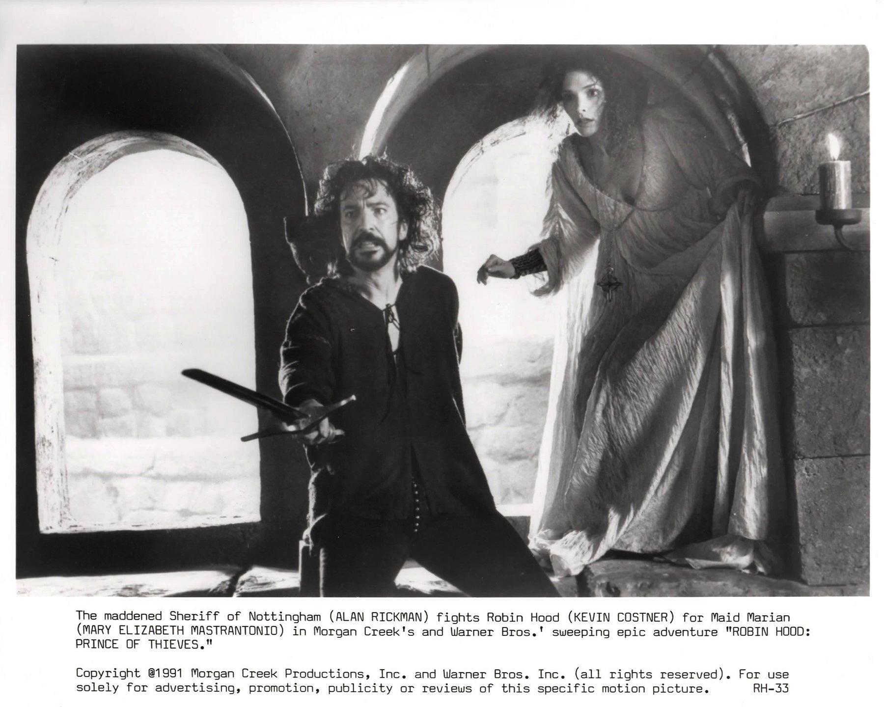 Carta Robin Hood Principe dei Ladri 1991 Pubblicità Film Film Stampa Ancora incorniciato in vendita