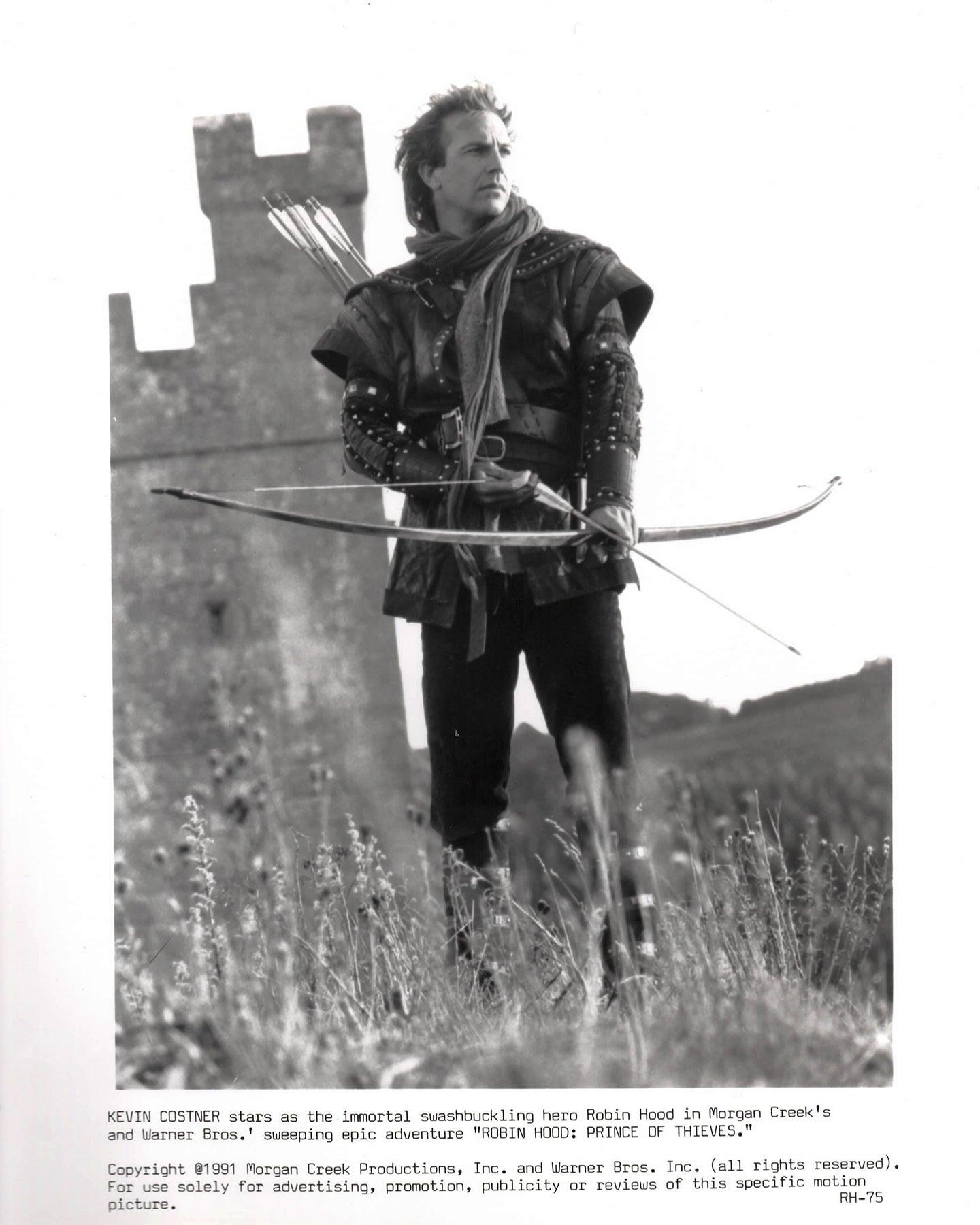 Carta Robin Hood Principe dei Ladri 1991 Pubblicità Film Film Stampa Ancora incorniciato in vendita