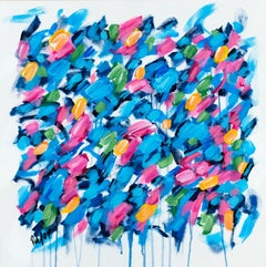 Blue Crush, Painting, Acrylic on Canvas