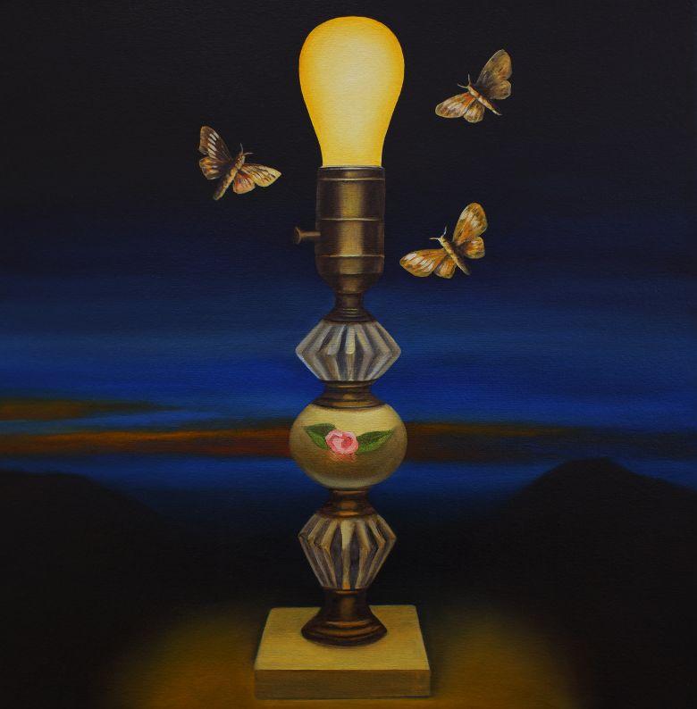 Robin McCauley Animal Painting - The Longest Night