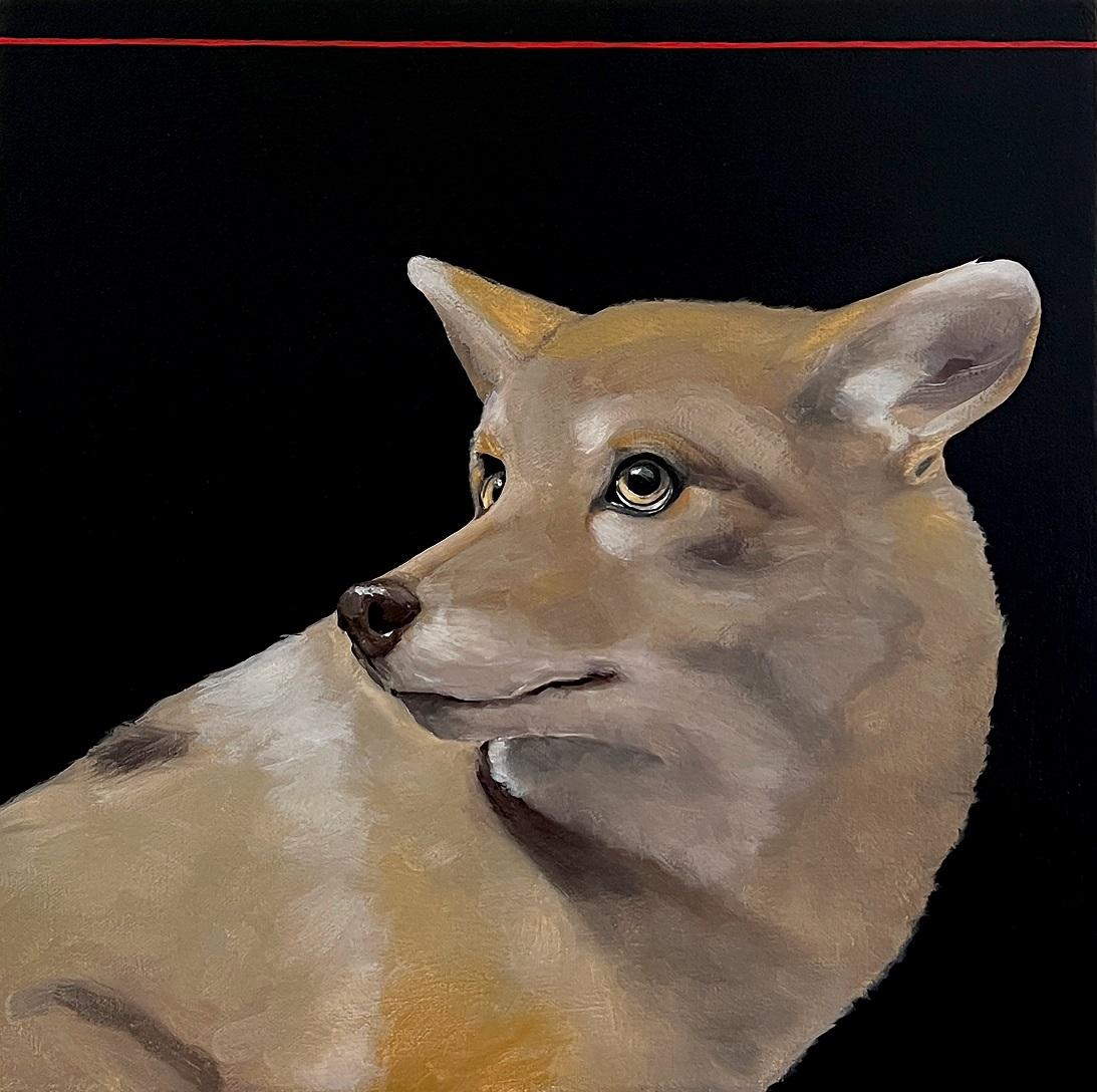 Robin McCauley Animal Painting - The Seer
