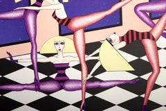 Dress Rehearsal, Art Deco Screenprint by Robin Morris