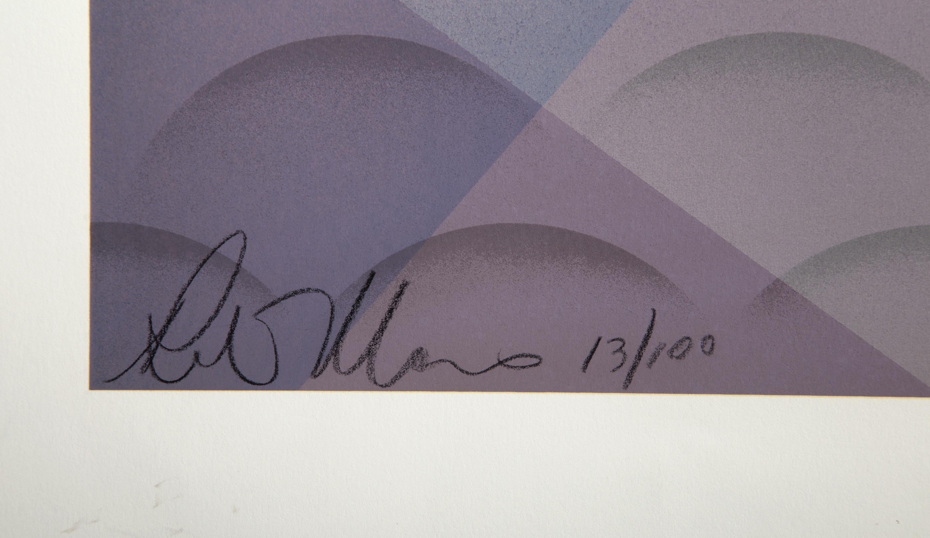 Maestro, serigrafía Art Decó de Robin Morris en venta 4