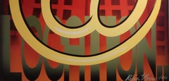 "Segni dei tempi POSIZIONE / AT 40x40" su tela