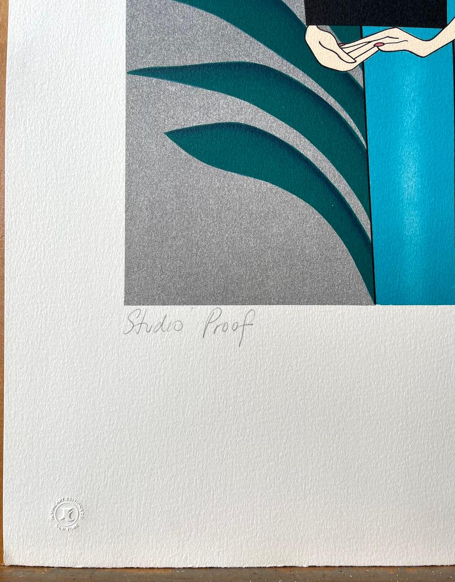 LA PAREJA, de la artista Robin Morris, es una litografía original dibujada a mano y de edición limitada, impresa mediante técnicas de litografía manual en papel Arches de archivo, 100% libre de ácido. LA PAREJA es un retrato moderno de estilo Art