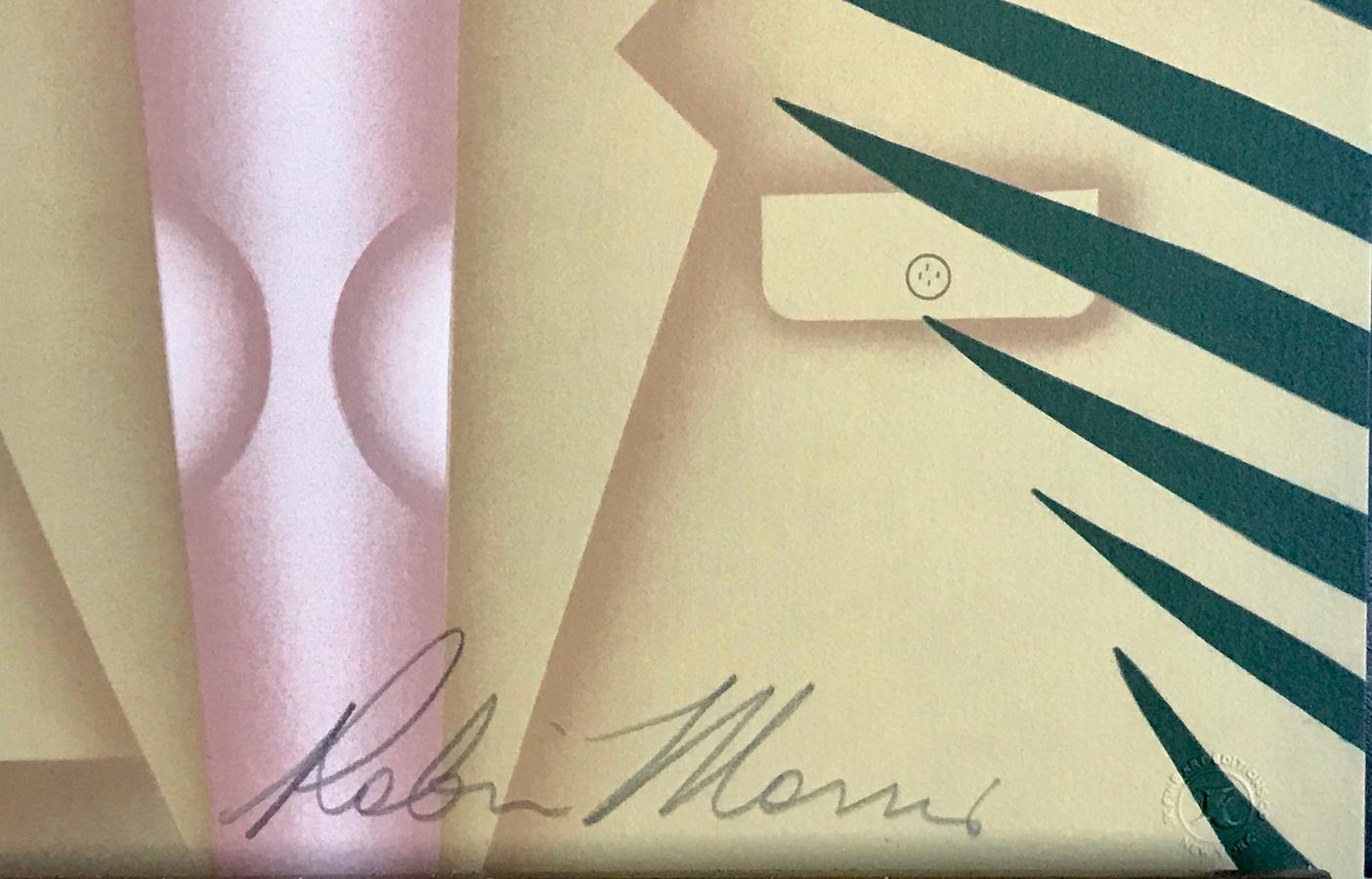 THE EXPEDITION de l'artiste Robin Morris, est une lithographie originale en édition limitée (pas une reproduction de photo ou une impression numérique) imprimée en 15 couleurs en utilisant des techniques de lithographie à la main avec une
