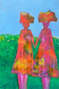 Blooming Together, Pittura astratta
