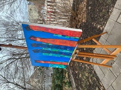 Flirten mit Möglichkeiten, Abstraktes Gemälde