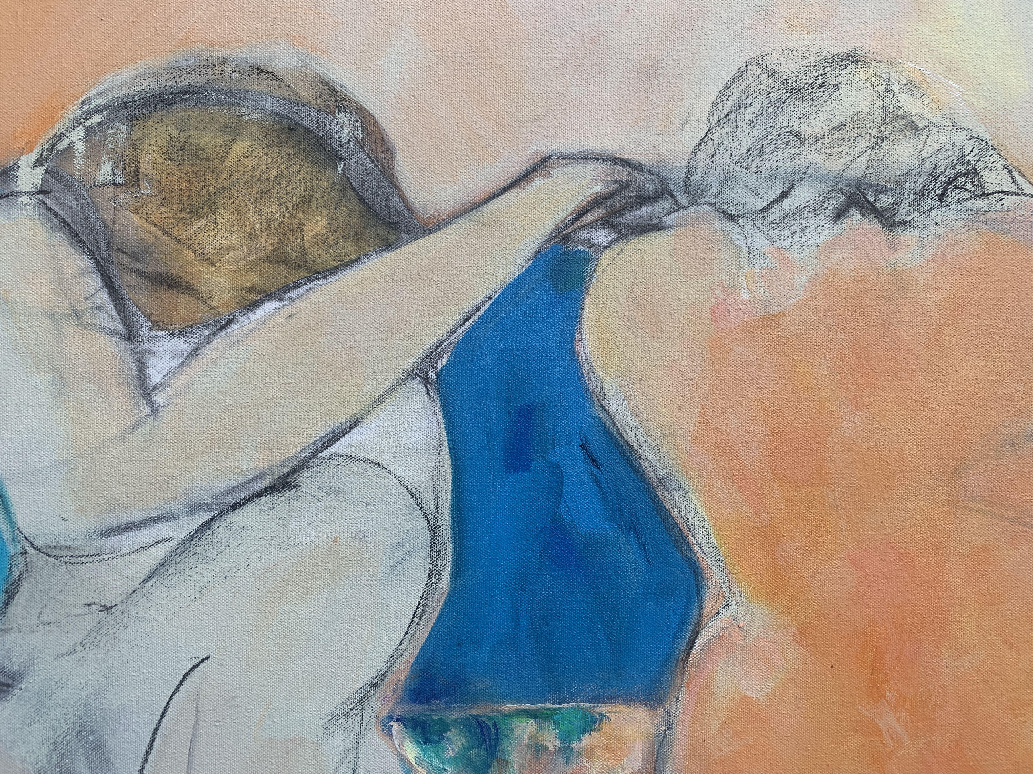 Das Licht umgibt uns, Gemälde, Acryl auf Leinwand (Zeitgenössisch), Painting, von Robin Okun