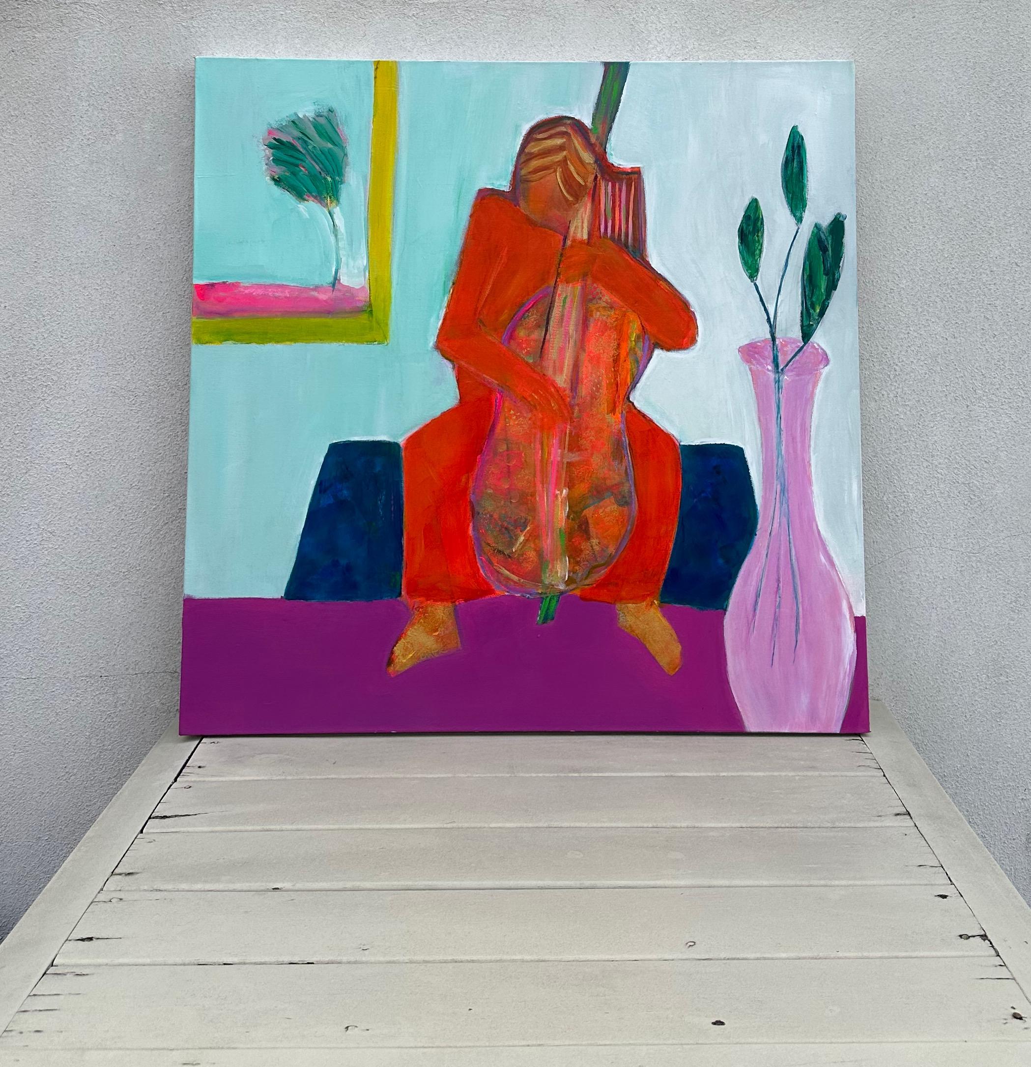 Die Farbe der Musik, Originalgemälde (Zeitgenössisch), Painting, von Robin Okun