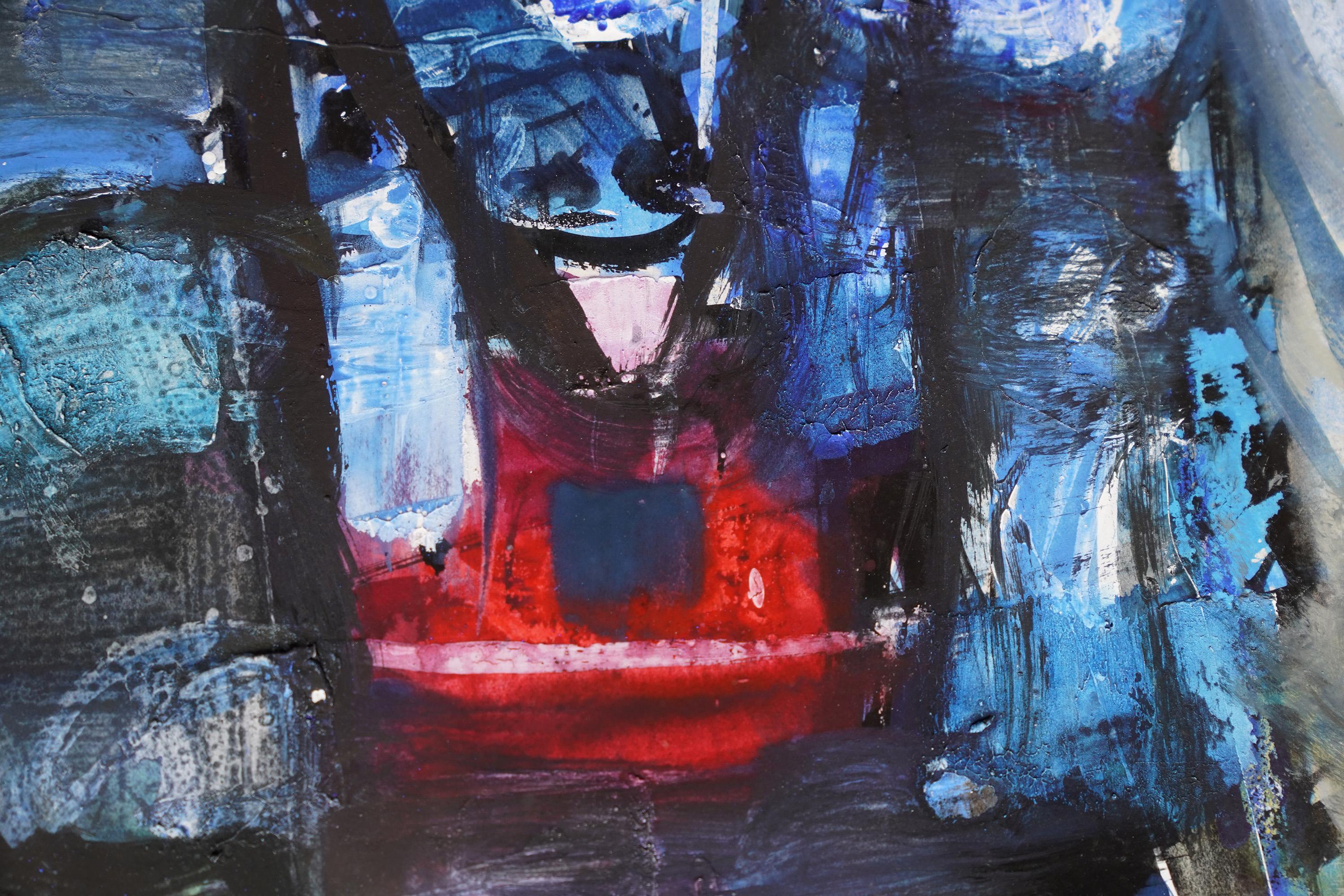 Totem blu - Arte astratta scozzese esposta negli anni '60 4