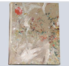 "Book of Limitations : Georgia"", Livre d'artiste peint unique sur livre trouvé altéré