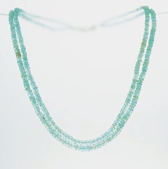 Robin Rotenier Apatite Beaded Multi-Strand Necklace