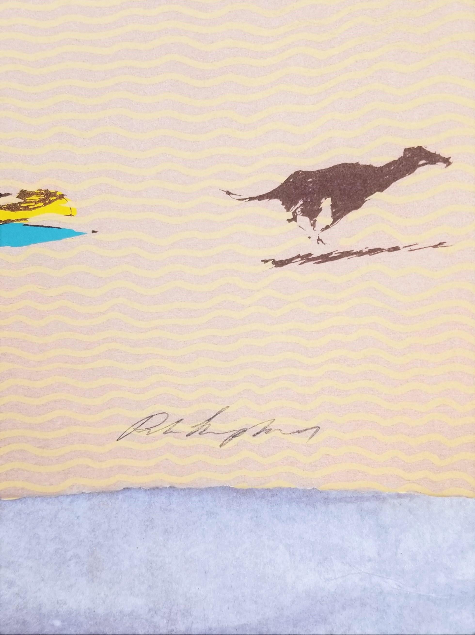 St. Tropez /// Arte Pop Contemporáneo Playa Costa del Océano Figurativo Natación Moderno en venta 7