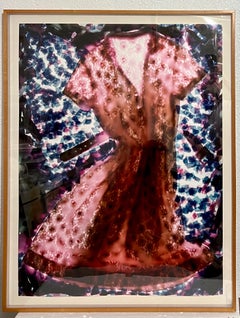 Large Cibachrome Color Photograph LA Woman Artist Dress, Feminist, Photo C Print