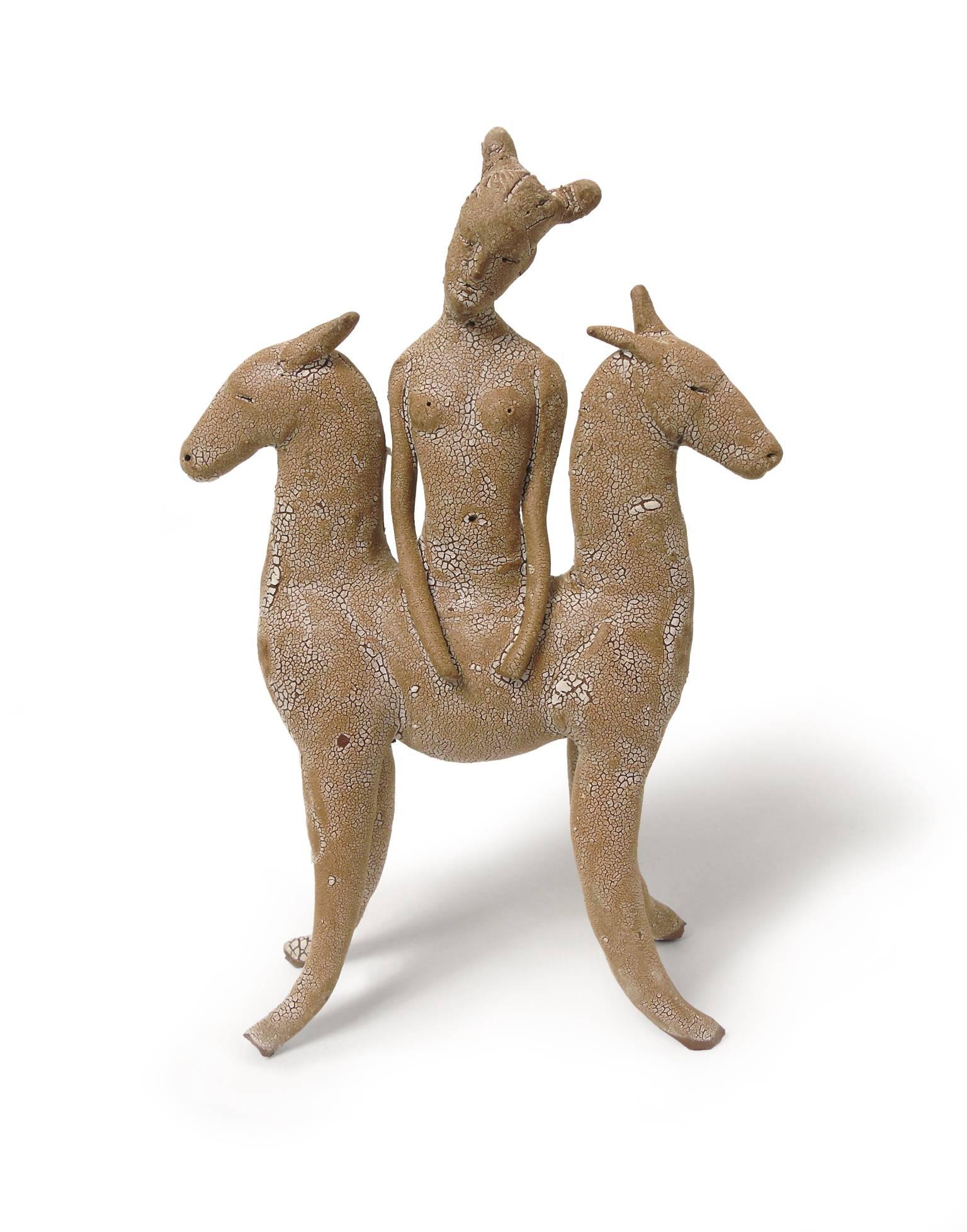 Robin Whiteman Figurative Sculpture - Horse Goddess